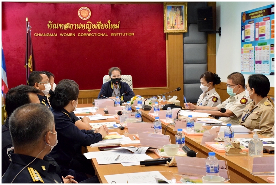 ผู้ตรวจราชการกระทรวงยุติธรรม ตรวจราชการ กรณีปกติ รอบที่ 2 ประจำปีงบประมาณ พ.ศ. 2565 เขตตรวจราชการที่ 15 จังหวัดเชียงใหม่